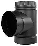 SELKIRK Corp DSP6TE-1 Double Wall Pipe Tee, 6-Inch