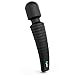 Oopsix Personal Wand Massager Cordless Waterproof - Handheld Electric Body Massager Wand Rechargeable 9 Powerful Vibration Mini Massager for Muscle Recovery(Black)