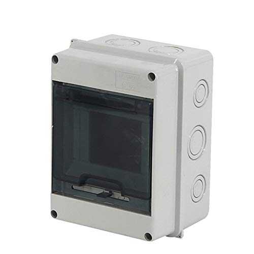 Waterproof Consumer Unit, 8 Way IP65 Switch Box, Isolator Switch For Outdoor Electrical Supply