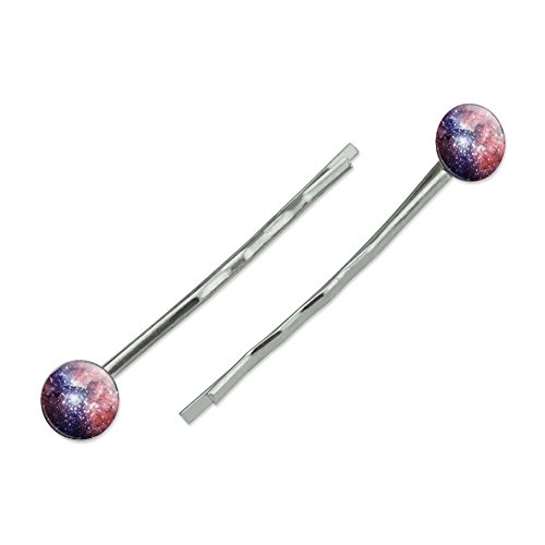 Nebula Space Galaxy Bobby Pins Barrettes Hair Styling Clips