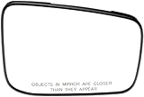 Dorman 56567 Nissan Rogue Passenger Side Heated Plastic Backed Door Mirror Glass
