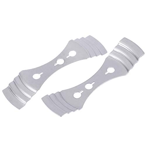 20 Pack Metal Candle Wick Centering Devices Stainless Steel Candle Core Holder for Candle DIY Making (Wick Centering Device, Silver)