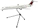 Gemini200 Delta MD-80 Vehicle (1:200 Scale)