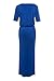 Party Dress,Laimeng Women Summer Long Maxi BOHO Evening Party Dress with Pocket (XL, Blue)