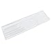 Uxcell A09032000ux0007 Desktop Keyboard Skin Protector Cover, Clear