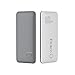 PURIDEA S5 7000mAh 2.1A Output Portable Charger, Dual USB Power Bank External Battery Backup Pack (2A Input Li-polymer Battery Banks)for Apple iPhone 4 5 6 Plus Samsung HTC Gray