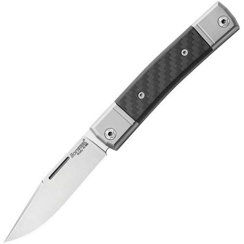 Lion Steel Bestman BM1 Slipjoint Knife | Carbon Fiber Handle & Sleek Italian Design