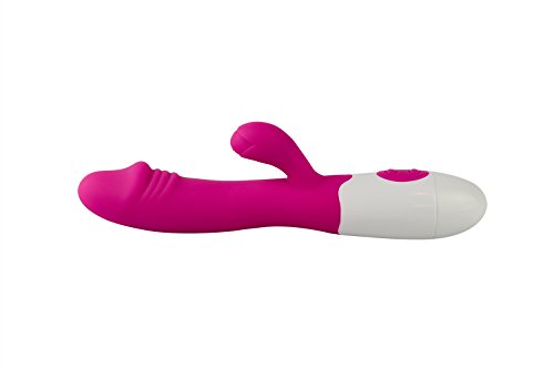 DelightVibes Waterproof 30 Speed High Intensity Dual Stimulating Silicone Vibrator