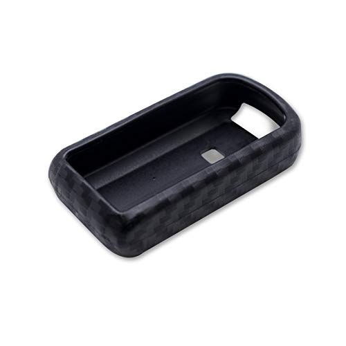 Xotic Tech for Mitsubishi Outlander Key Fob Cover with Keychain - Carbon Fiber Pattern Soft Silicone - //medicalbooks.filipinodoctors.org