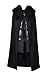 Crystal Dew Jon Snow Costume Cosplay Knights Watch Costume Cape for Men and Kids