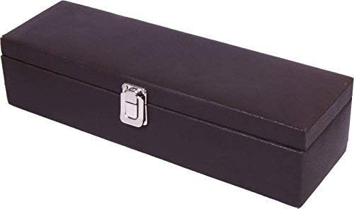 PU Leather Textured Finish Watch Box for 6 Watches