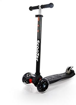 Micro Maxi Kick Scooter with T-bar Children Scooter,Black