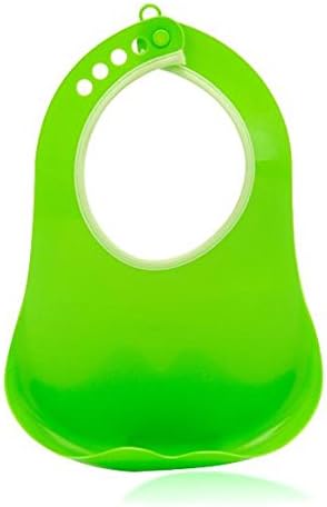 Compare to Babybjorn Plastic Water Proof Baby Bib (Green) Food Catcher, Crumb Pouch Bye-bye to Messy After Meal Clean up and Stained Clothing