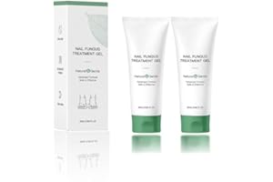 Natural Nail Fungus Treatment Gel​ Infused with ​Nail Growth Serum​ - Gentle Yet Gel​ for Sensitive Skin & Nail Beds (2Pcs)