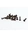 uxcell Furniture Box 105mm Long Rotatable Folding Lid Support Hinge 4Pcs