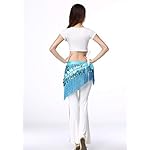 WZT Belly Dancing Belt Colorful Waist Chain Belly Dance Hip Scarf Belt WZT Belly Dancing Belt Colorful Waist Chain Belly Dance Hip Scarf Belt