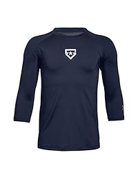 Under Armour - Camiseta de manga 3 4 para niño