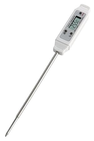 TFA Dostmann Pocket-Digitemp Digitales Einstichthermometer, schnell und genau, mit langem Einstichfühler, Temperaturkontrolle