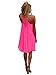 ReachMe Womens Sexy Plus Size Swimsuit Coverups Spaghetti Strap Beach Dresses Bathing Suit Cover Up Sheer Tank Sundress(1 Rose Red,3XL)