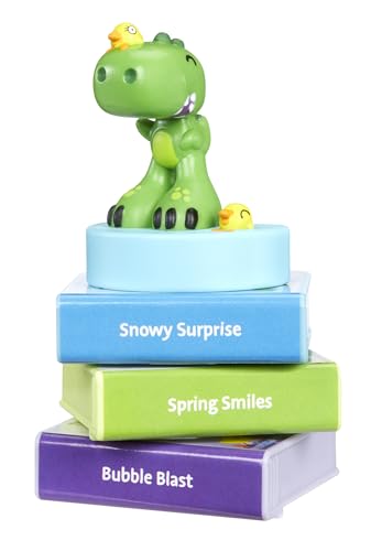 Little Tikes Story Dream Machine Duck, Duck, Dinosaur Story Collection, Storytime, Books, HarperCollins, Audio Play Character, Gift and Toy for Toddlers and Kids Girls Boys Ages 3+ Years