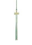 2019 Kelly/White Graduation Tassel - Every School