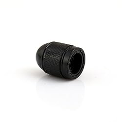 GODESON Black Car Tire Valve Stems Cap Bullet Style