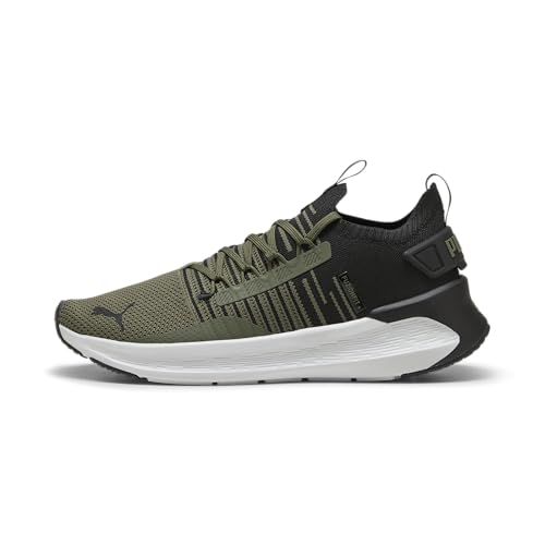 Herren SOFTRIDE Symmetry Fuzion Laufschuhe 42, Loden Green Black Feather Gray