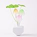 Night-Light Sensor Plug-in LED Light,Turn on /Off Dusk to Dawn,7-Color Changing Wall Lighting, 1 Pack