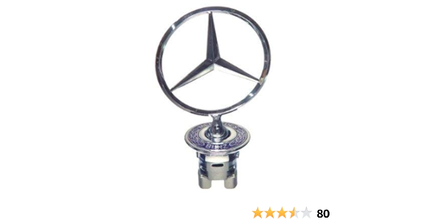Insignia de estrella para capó de Mercedes