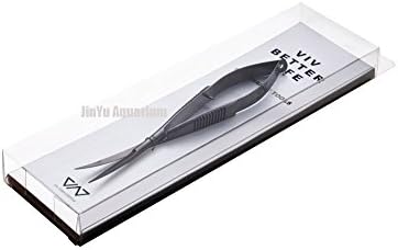 VIV Aquatic stainless Steel water plant scissors spring straight curve wave never rusty same quality as ADA