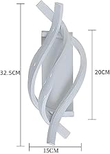 Comely Modern LED Wall Light 22W Warm White 3000K Indoor Sconce 32.5cm view 4