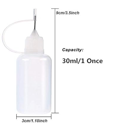 Botticino Applicatore Per Colla Con Punta Di Precisione Per Lavoretti Artigianali Con La Carta Fornito Vuoto