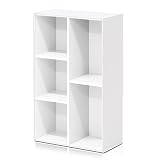 Furinno 5-Cube Open Shelf, White 11069WH