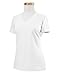 Fruit Of The Loom L39VR Ladies 5 oz., 100% Heavy Cotton HD V-Neck T-Shirt White Medium