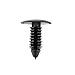 GOOACC Nylon Bumper Fastener Rivet Clips Fender& Bumper Shield Retainer for GM, Ford & Chrysler 7mm Hole Retainer Auto Body Clips - 100PCS