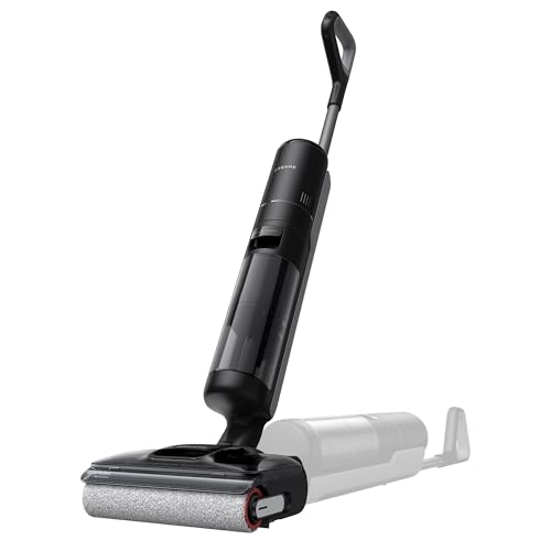 dreame H12 Pro FlexReach Nass- und Trockensauger, Flaches 180°-Design, Trocknung in 5 Minuten, 18.000 Pa Saugkraft, 90 °C Heißwäsche, Doppel-Kantenrei