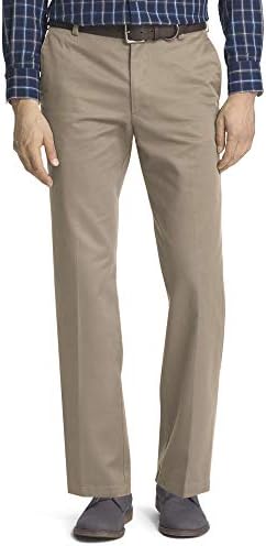 IZOD Men's American Chino Flat Front 