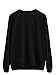 Romwe Women's Letter Print Lightweight Sweatshirt Pullover Top