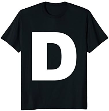 D alphabet letters Shirt SPELL IT OUT