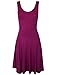 Tom's Ware Women Trendy Slim Fit Sleeveless Flare Mini Dress