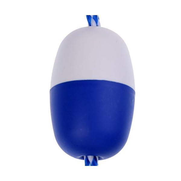 MonkeyJack-57m-Swimming-Pool-Float-Line-Safety-Divider-Security-Device-with-2-Hooks-Blue-and-White