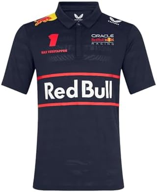 Castore Men's Red Bull Racing F1 2024 Team Polo T-Shirt - Blue