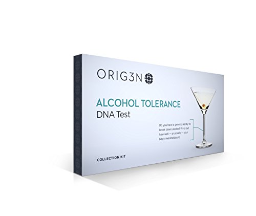 ORIG3N Genetic Home Mini DNA Test Kit, Alcohol Tolerance