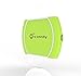 Qi-infinity Qi Wireless Charging Pad with SLEEP-FRIENDLY Portable Charger Design for Samsung Galaxy S7, S6, Edge, Note 5, Nexus, S5 - GREEN