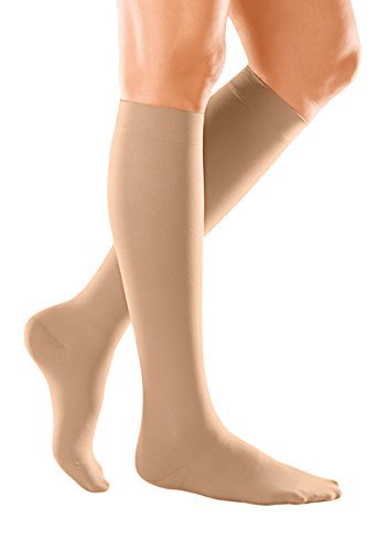 medi Duomed Soft (BS CCL 2) Compression Stockings Below Knee Closed Toe Beige X Large
