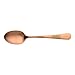 Mercer Culinary 18-8 Stainless Steel Plating Spoon, 7-7/8 Inch, Rose Gold