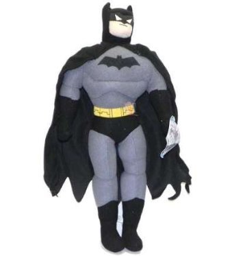stuffed batman doll
