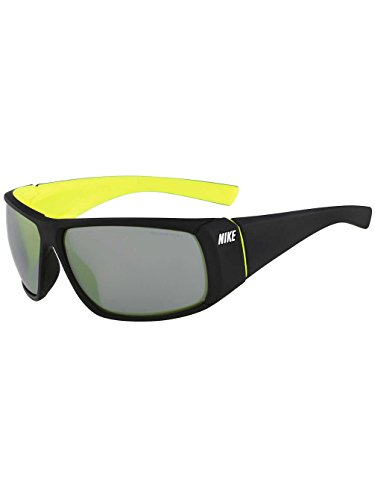 Nike Wrapstar Sunglasses, Matte Black/Grey Max