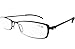 Eyekepper Stainless Steel Frame Reading Glasses Gunmetal +4.0