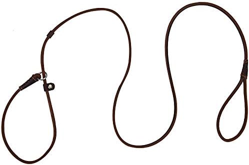 Real Leather Slip Dog Leash